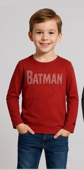 Кофта Disney Batman (Бэтмен) 098 см Красный TH12391