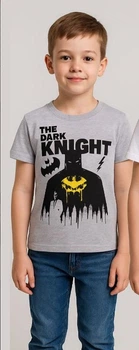 Футболка Batman (Бэтмен) 098 см Серый UE11742
