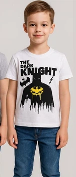 Футболка Batman (Бэтмен) 098 см Белый UE11741