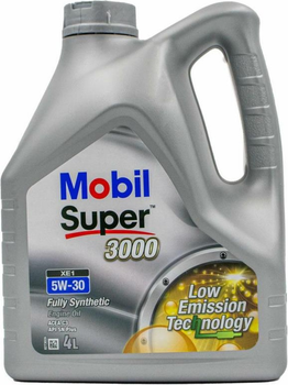 Моторне масло Mobil Super 3000 XE1 5W30 4 л (5407004032955)