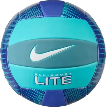 Волейбольный мяч Nike ALL COURT LITE VOLLEYBALL DEFLATED бирюзово-темно-синий N.100.9071.070.05 Размер EU: 5