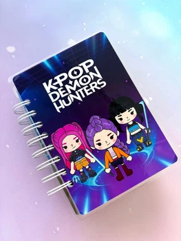 Альбом книга гра на липучках K-POP Demon Hunters К-ПОП Полювальниці на демонів формат А6