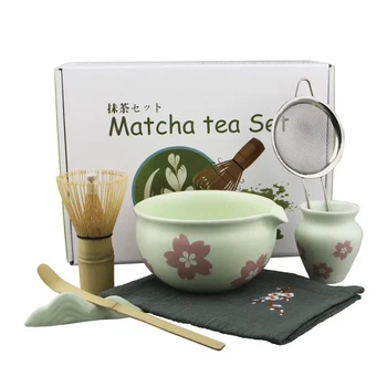 Набор для приготовления матча Mavanto 7 предметов light green