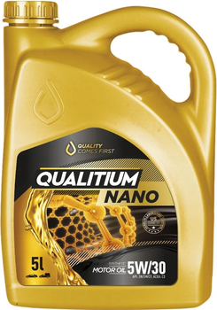 Моторне масло Qualitium Nano 5W30 5 л (5906749635952)