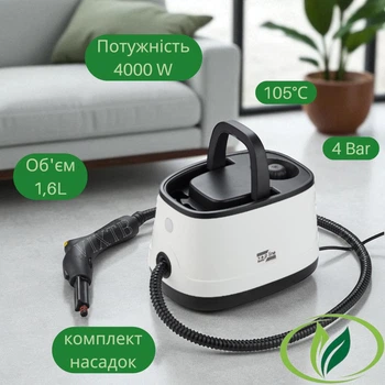 Пароочиститель с универсальным комплектом насадок Zepline ZP-7784