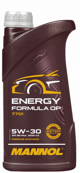 Моторне масло Mannol Energy Formula OP 7701 5W30 1 л (4036021101699)