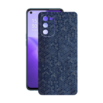 Захисна плівка StatusSKIN для OPPO Reno 5 5G Корпус Вініл Соти сині