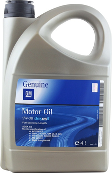 Моторне масло GM Longlife 5W30 4 л (1942002)