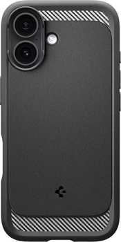 Чохол для смартфона Spigen Rugged Armor MagFit для Apple iPhone 17 Matte Black (ACS10367)