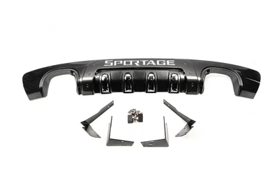 Kia Sportage 2004-2010 задня пластикова накладка Libao