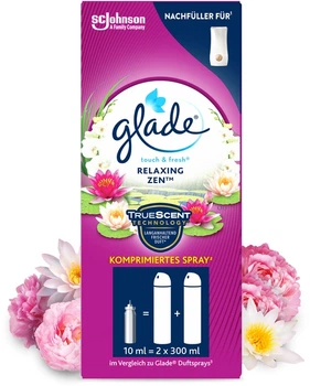 Освежитель воздуха glade японский сад мини-спрей переменный баллон 10 мл (5000204078565)