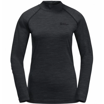 Фуфайка KAMMWEG L/S W Jack Wolfskin 1809471_6350 36 Сірий (4064993864229)