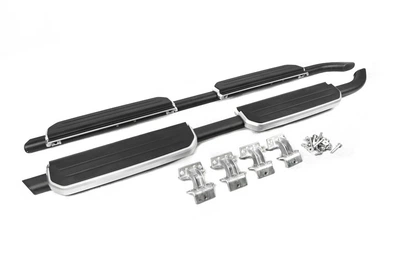 Боковые пороги OEM Silver для Land Rover Defender (2019-), 2 шт, пороги для Defender, аксессуары для авто