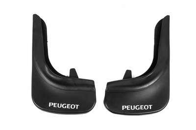 Брызговики для Peugeot EuroCap (2 шт), защитные брызговики для Peugeot, тюнинг брызговики Peugeot