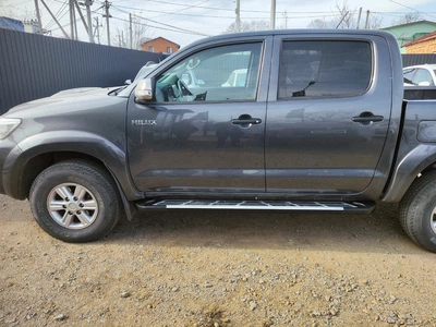 Бічні пороги для Toyota Hilux (2006-2015 рр.), алюмінієві пороги, 2 шт, пороги Toyota Hilux