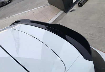 Спойлер DPT V-1 (черный глянец) для Renault Clio V (2019-2025 гг), аэродинамический спойлер для Clio V