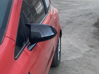 Накладки на зеркала в стиле BMW (2 шт) для Opel Corsa D (2007-2014)