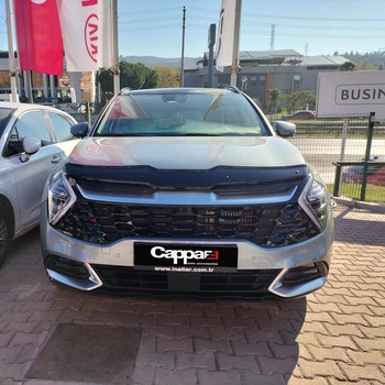 Дефлектор капота для Kia Sportage 2021+, Мухобойка капота Kia Sportage