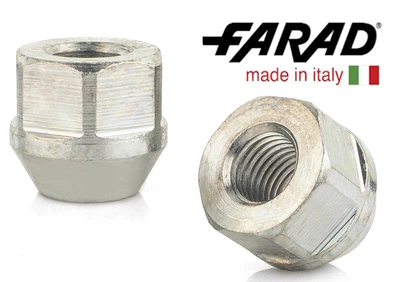 Гайки колісні M12x1, 5x21; Цинк, Конус, ключ 21 (відкриті) Farad gk94 - шт.