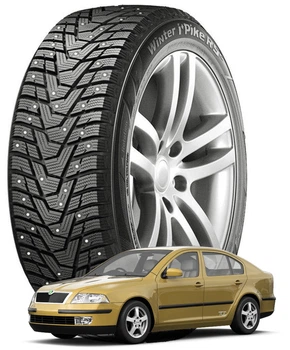 Hankook Winter i*Pike RS2 W429 195/65 R15 95T XL шип - Шины Skoda Octavia 1996 -