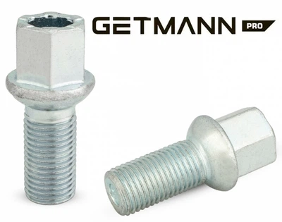 Болты колесные M14x1,5x27; Сфера, Цинк, ключ 17, Getmann bk628 - шт. (Audi, Seat, Skoda, Volkswagen)