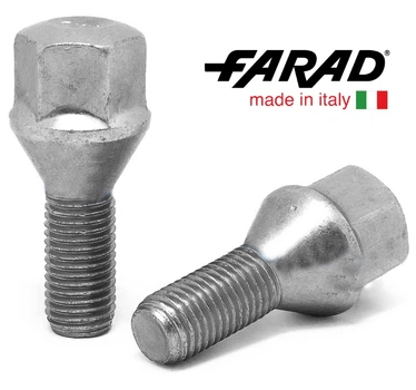 Колісні болти M12x1,5x24; Конус, Цинк, ключ 19, Farad bk252 - шт. (BMW, Dacia, Daewoo, Opel, Renault)