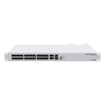 24-портовий керований комутатор (MikroTik CRS326-24S+2Q+RM) (1469093)