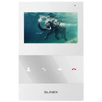 Комплект відеодомофона Slinex SQ-04M(White) + ML-16НR(Black)