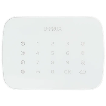 Сенсорная клавиатура U-Prox Keypad G4 White беспроводная