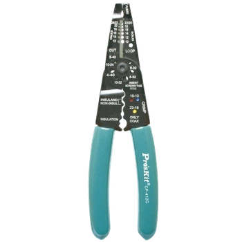 Клещи для обжима и зачистки Pro'sKit CP-412G