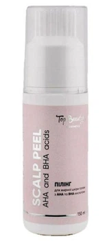 Пилинг для жирной кожи головы Top Beauty Scalp Peel AHA & BHA Acids 150 мл (4820169185556)