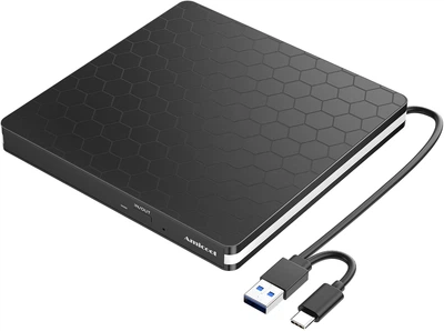 Внешний CD-DVD записыватель и считыватель Amicool с USB 3.0