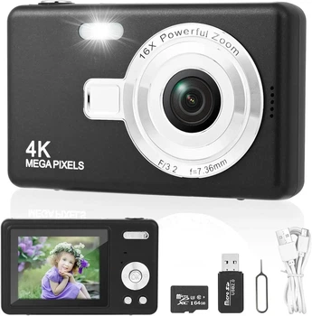 Цифрова камера Euakee Digital Camera 2.7K 48MP