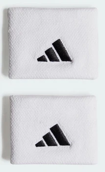 Теннисный напульсник Adidas, впитывающий влагу, белый, размер M/L