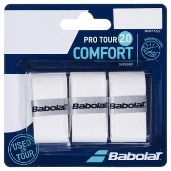 Обмотка для ракетки Babolat Pro Tour 20, поліуретан, 3шт, біла
