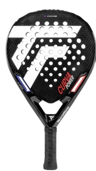 Ракетка для падл тенісу Tecnifibre CURVA POWER черная для взрослых унисекс падел ракетка для игры