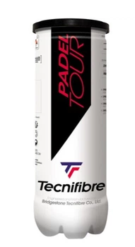 М'ячі для падел тенісу Tecnifibre Padel tour Жовтий 3 balls (Padel tour 3)