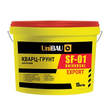Кварц-грунт акриловый UniBAU SF-01 Universal Export 15кг
