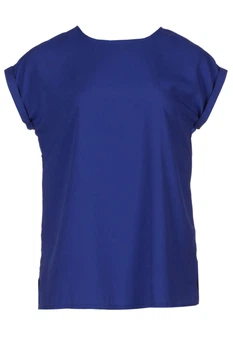 Жіноча літня шовкова блуза LadyLike 50 Синій (ll2142830067445)
