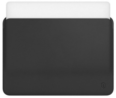 Чехол папка WIWU Skin Pro PU Leather Sleeve MacBook Pro 15 Темно-серый
