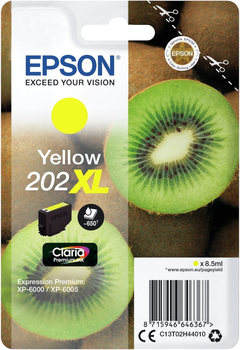 Картридж Epson 202XL Yellow 8.5 мл (C13T02H44010)