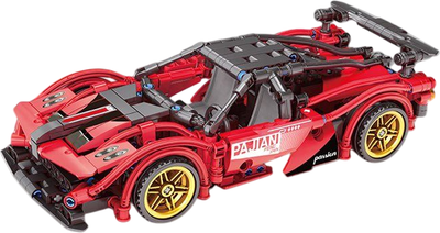 Конструктор Maya Toys Суперкар червоний 488 деталей (J2013C)