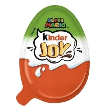 Яйце шоколадне Kinder Joy Super Mario Nintendo – купить в Украине