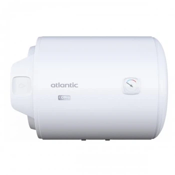 Водонагреватель Atlantic серии O'Pro Horizontal HM 050 D400S (1500W), 50 л, горизонтальный монтаж, "мокрый" ТЭН, цилиндрический, класс C, белый