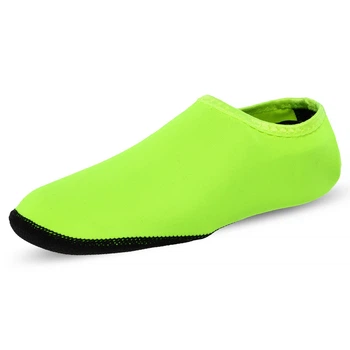 Дитячі тапочки для пляжу та коралів неопренові аквашузи Skin Shoes SP-Sport 6870 розмір 30-33 Neon Green