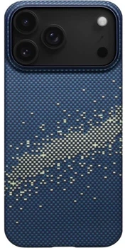 Чохол для смартфона Pitaka Ultra-Slim Case with PitaTap для Apple iPhone 17 Pro Milky Way Galaxy (KI1705MP)