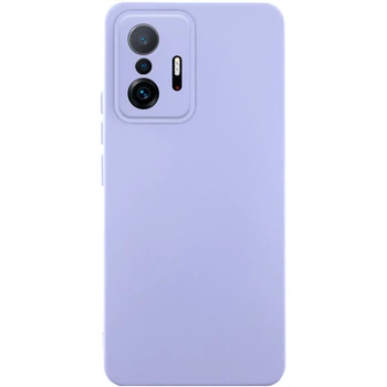 Чехол на Xiaomi 11T / 11T Pro для Ксяоми, сяоми, ксиоми 11т, 11т про силикон Сиреневый / Dasheen