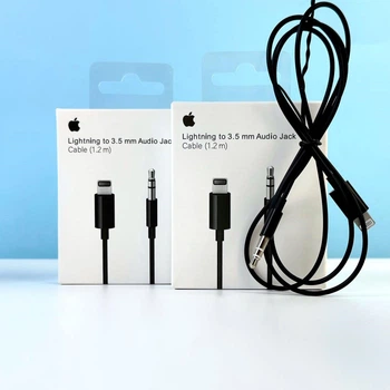 AUX Apple Lightning to 3.5mm Audio cable 1.2 метра