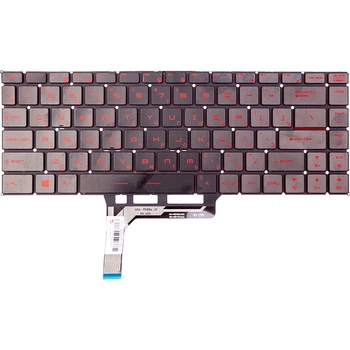 Клавиатура для ноутбука MSI GF63 with red backlit