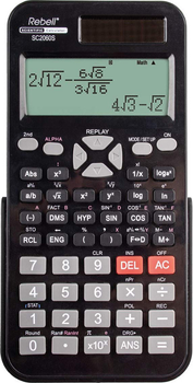 Калькулятор Rebell RE-SC2060S Black